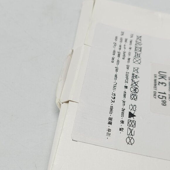 Zara Beaded Statement Earrings Oval Design Gold Tone 4340/206/303 - Picture 3 of 5